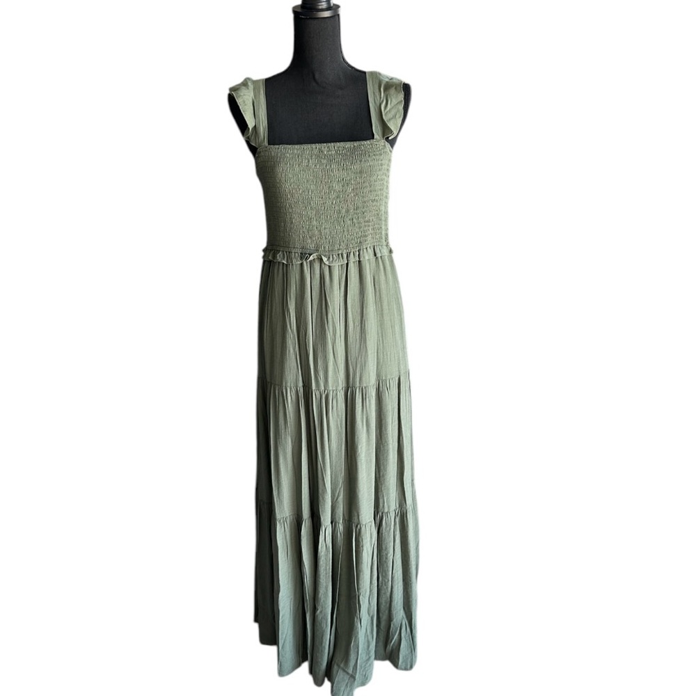 NWT Nanette Lenore Smocked Sundress with Flutter straps